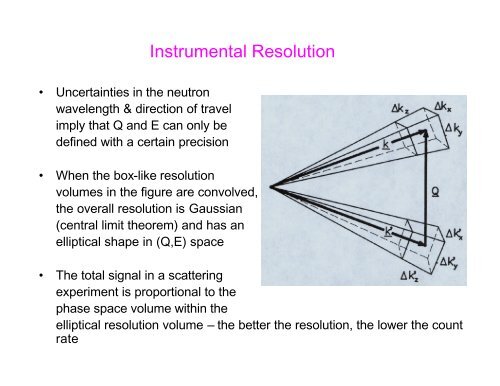 An Introduction to Neutron Scattering - Spallation Neutron Source