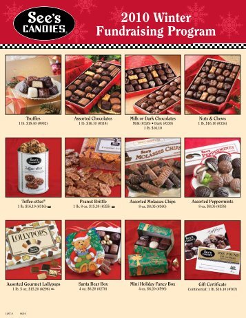 See's Candies 2010 Winter Fundraising Program - Nevada County ...