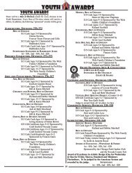 Youth & Teen Award Categories - Nevada County Fairgrounds