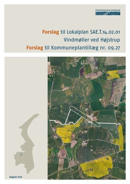 Forslag til Lokalplan SAE.T.14.02.01 Vindmøller ved Højstrup ...