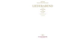 LIEDERABEND - Heimat.de