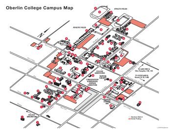 Oberlin College Campus Map