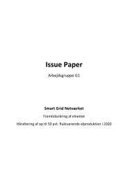 Issue paper 1 - Fremtidssikring af elnettet.pdf - Klima-, Energi