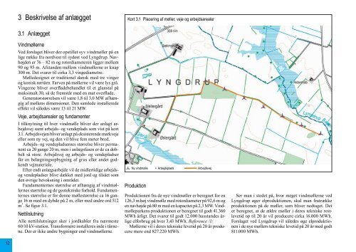 Vindmøller ved Lyngdrup, VVM-redegørelse og miljørapport, August ...