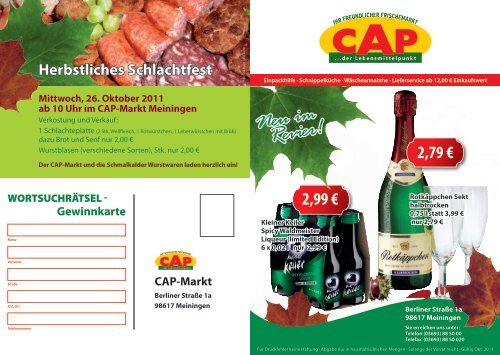CAP-Markt - Lebenshilfe Meiningen