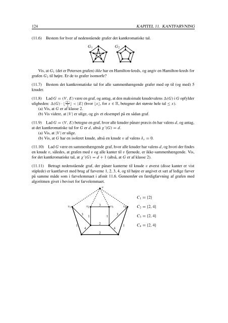 Noter til kombinatorik og grafteori - Københavns Universitet