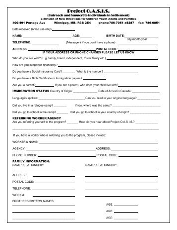 oasis referral form oasis vancouver coastal health oasis form