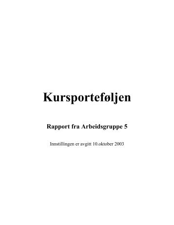 Kursporteføljen - Handelshøyskolen BI