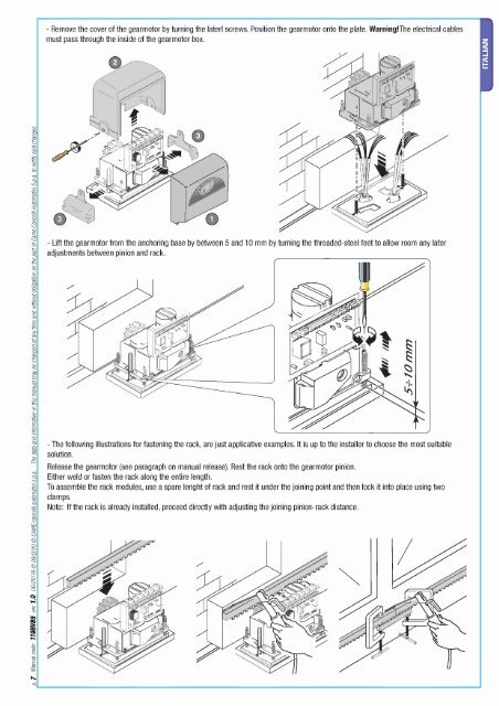 Download Usermanual - Automatic Gate Barrier