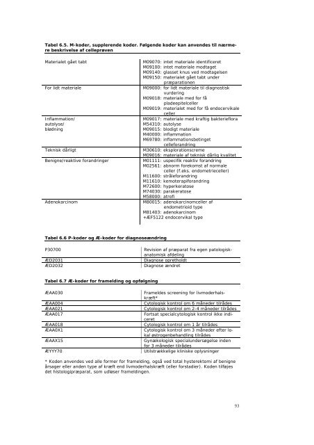 SCREENING FOR LIVMODERHALSKRÆFT - Sundhedsstyrelsen