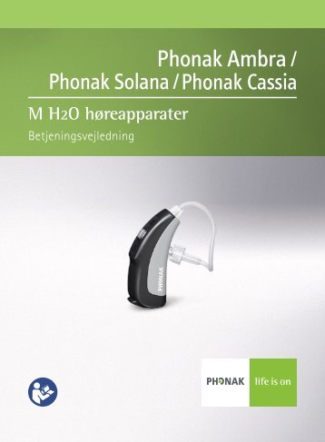 Betjeningsvejledning M H2O - Phonak