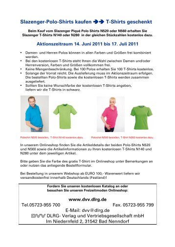 Bestellschein als pdf-Datei - Newsletter - DLRG