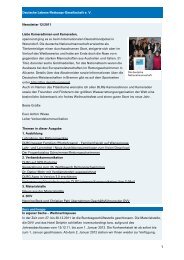 Deutsche Lebens-Rettungs-Gesellschaft - Newsletter - DLRG