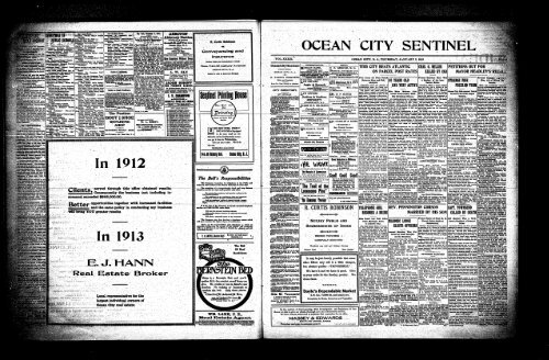 OCEAN CITY SENTINEL ? ^ " j O**1 - On-Line Newspaper Archives ...