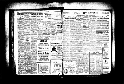 Jul 1921 - On-Line Newspaper Archives of Ocean City