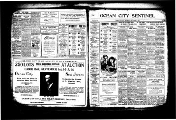 Sep 1919 - On-Line Newspaper Archives of Ocean City