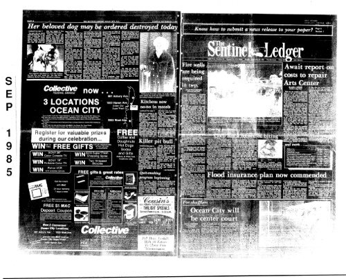 Sep 1985 - On-Line Newspaper Archives of Ocean City