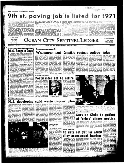NTINE - On-Line Newspaper Archives of Ocean City