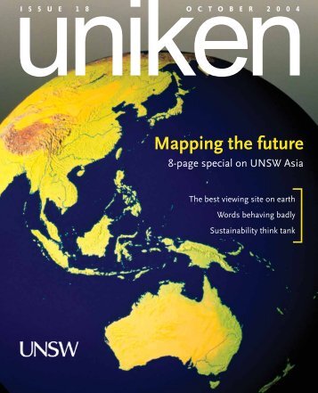Mapping the future - UNSW Newsroom - University of New South ...