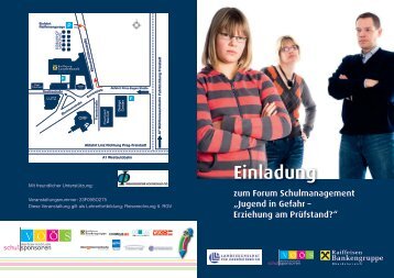 Einladung zum Forum Schulmanagement - Schule.at