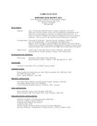 to view Dr. Keown's CV - New West Sports Medicine & Orthopaedic ...