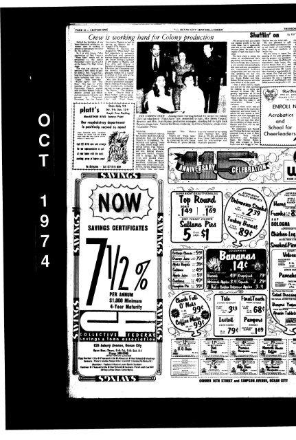 Oct 1974 - On-Line Newspaper Archives of Ocean City