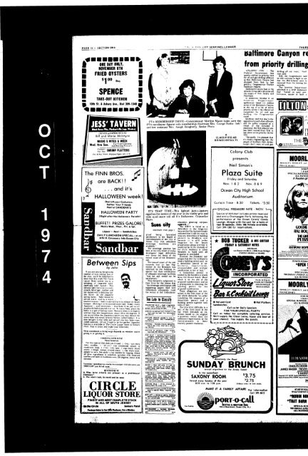Oct 1974 - On-Line Newspaper Archives of Ocean City