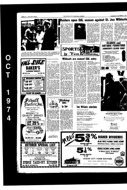 Oct 1974 - On-Line Newspaper Archives of Ocean City