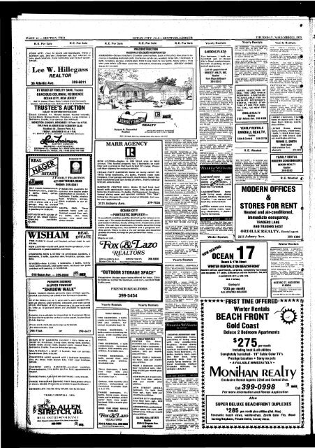 Nov 1979 - On-Line Newspaper Archives of Ocean City