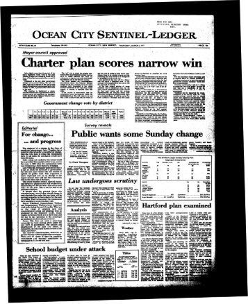 OCEAN CITY SENTINEL - On-Line Newspaper Archives of Ocean City