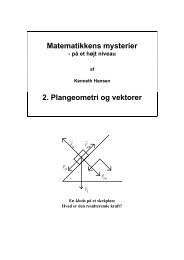 2. Plangeometri og vektorer - KennethHansen.net