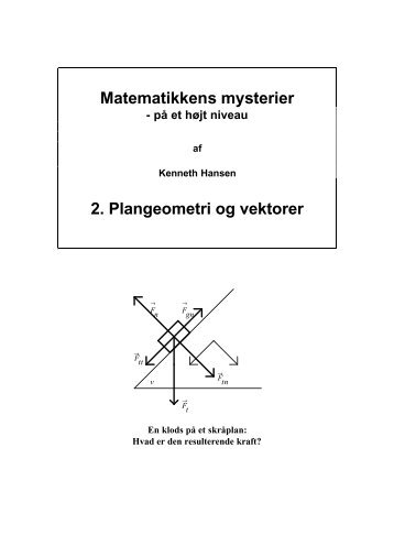 2. Plangeometri og vektorer - KennethHansen.net