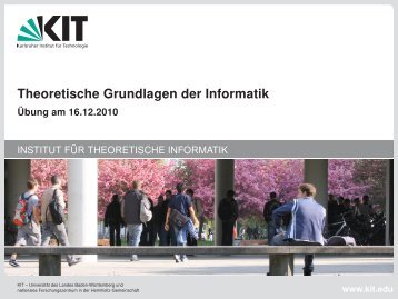 Theoretische Grundlagen der Informatik - Übung ... - next-internet.com