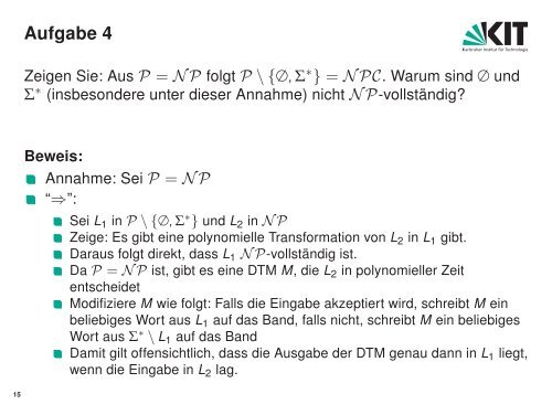 Theoretische Grundlagen der Informatik - Übung ... - next-internet.com