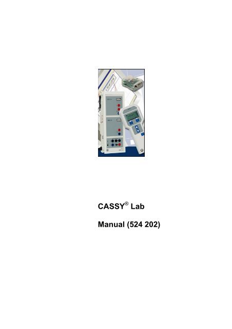 CASSY Manual (524 202)