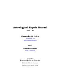 Astrological Repair Manual