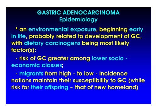 AA. Gastric C I 06. ppt - Università degli studi di Pavia