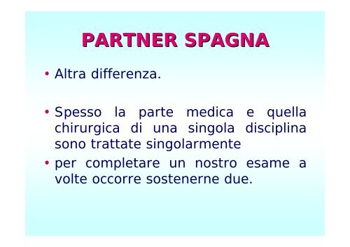 5° ANNO - Facoltà di Medicina e Chirurgia - Università degli studi di ...