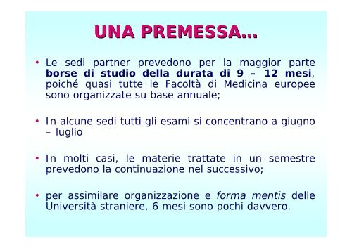 5° ANNO - Facoltà di Medicina e Chirurgia - Università degli studi di ...