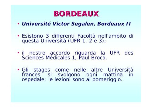 5° ANNO - Facoltà di Medicina e Chirurgia - Università degli studi di ...