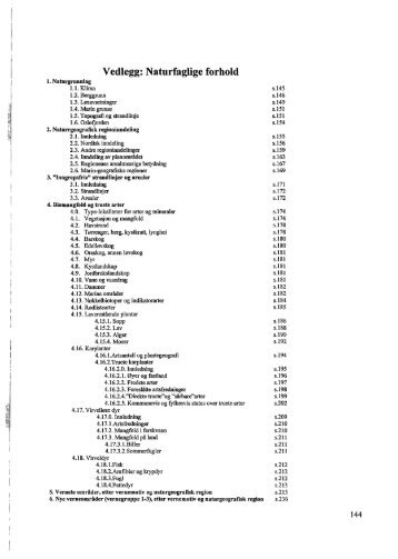 Vedlegg: Naturfaglige forhold - Direktoratet for naturforvaltning
