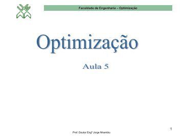 x - Prof. Doutor Jorge Olivio Penicela Nhambiu