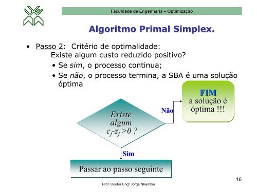 x - Prof. Doutor Jorge Olivio Penicela Nhambiu