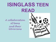 ISINGLASS TEEN READ