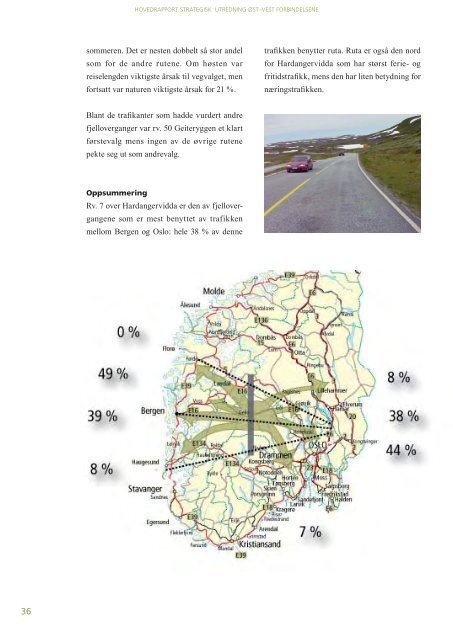 Hovedrapport strategisk utredning øst-vest forbindelsene