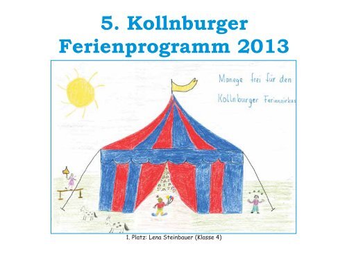 Ferienprogramm Kollnburg 2013