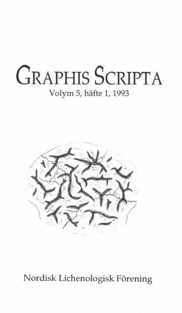 CRAPHIS ScnIPTA - Universitetet i Oslo