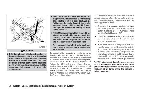 2006 Quest Owner's Manual