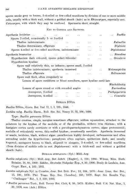 LICHENS AND LICHEN. PARASITES