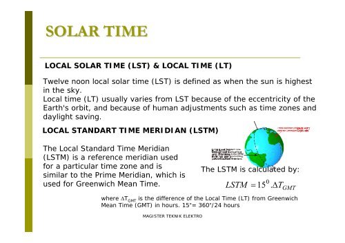 SUN RADIATION